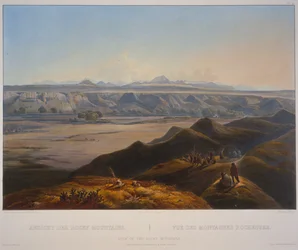 View of the Rocky Mountains